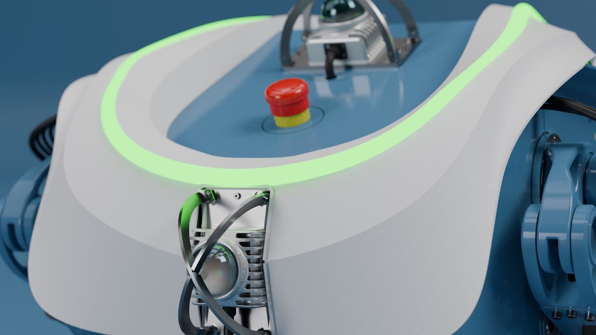 Delivery robot rises autonomously, transports heavy load