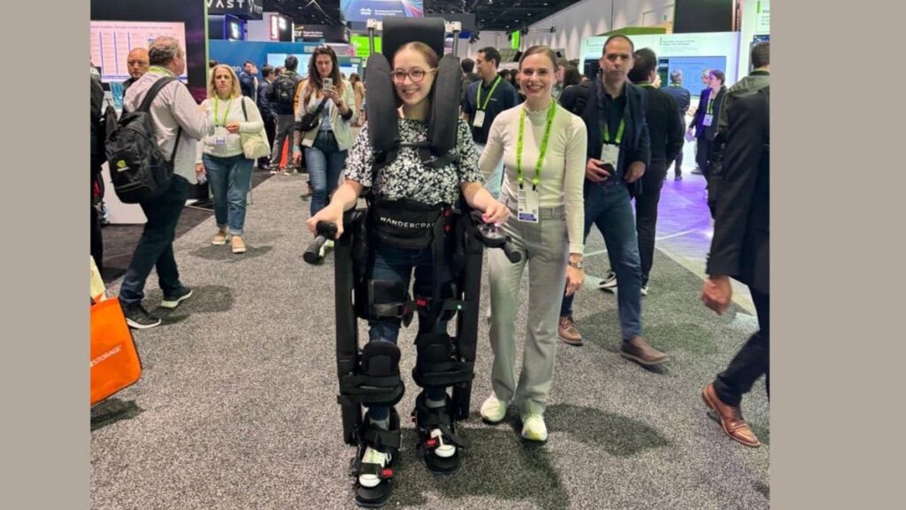 AI's exoskeleton provides wheelchair users the freedom to walk again