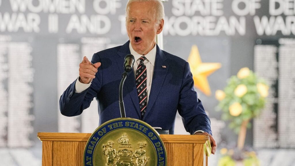 Biden says he could "overcome the hell of the authors of the new book arguing his cognitive decline