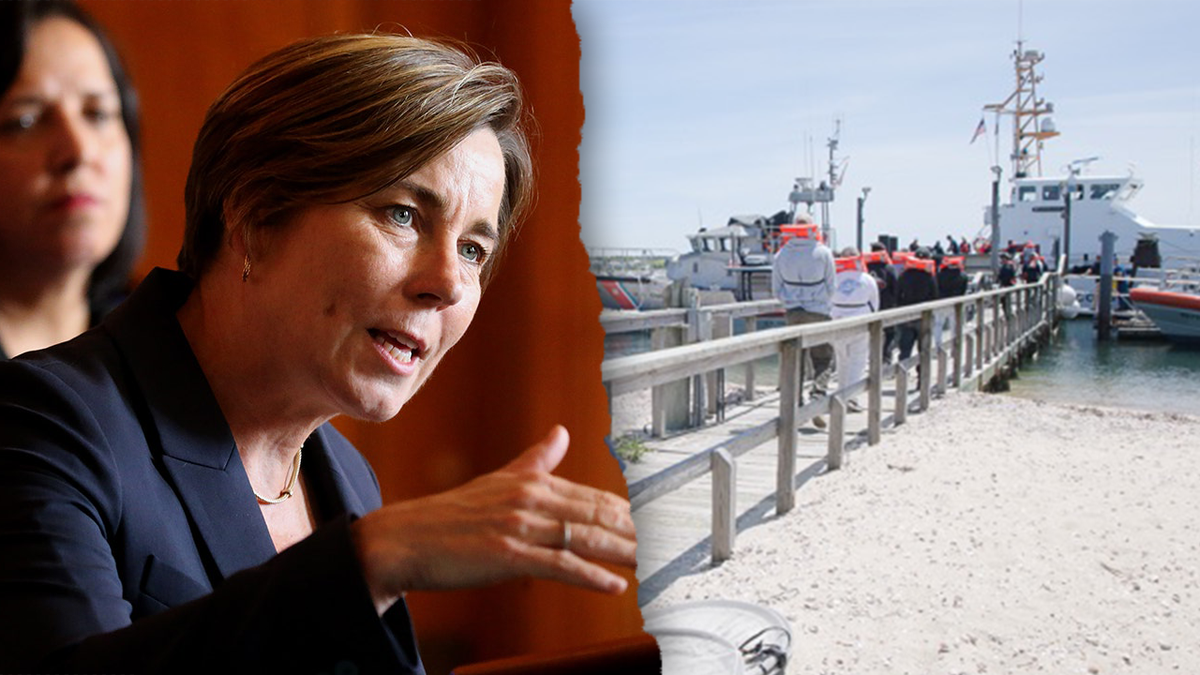 The Governor of the Blue State comes from the "disturbing" ice operations in the tributary liberal islands
