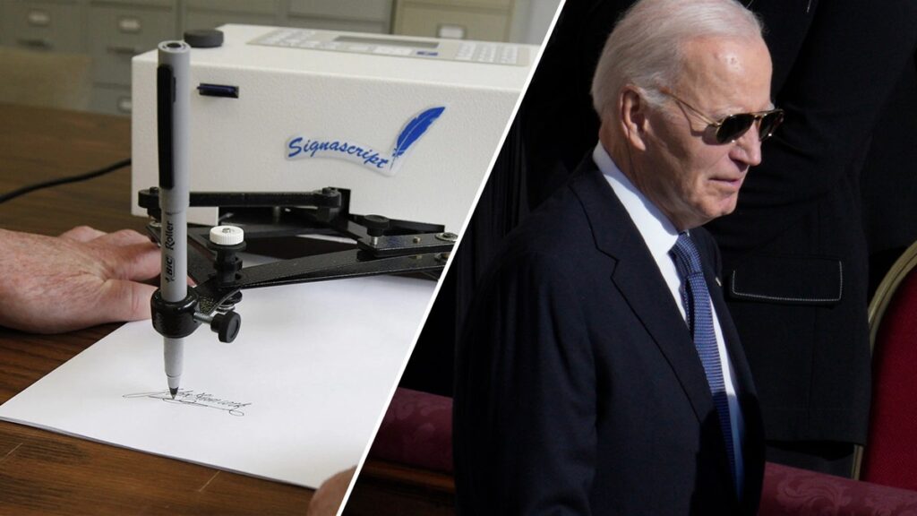 Trump says Biden did not favor the border security policy of his administration, suggests that Autopen had a role