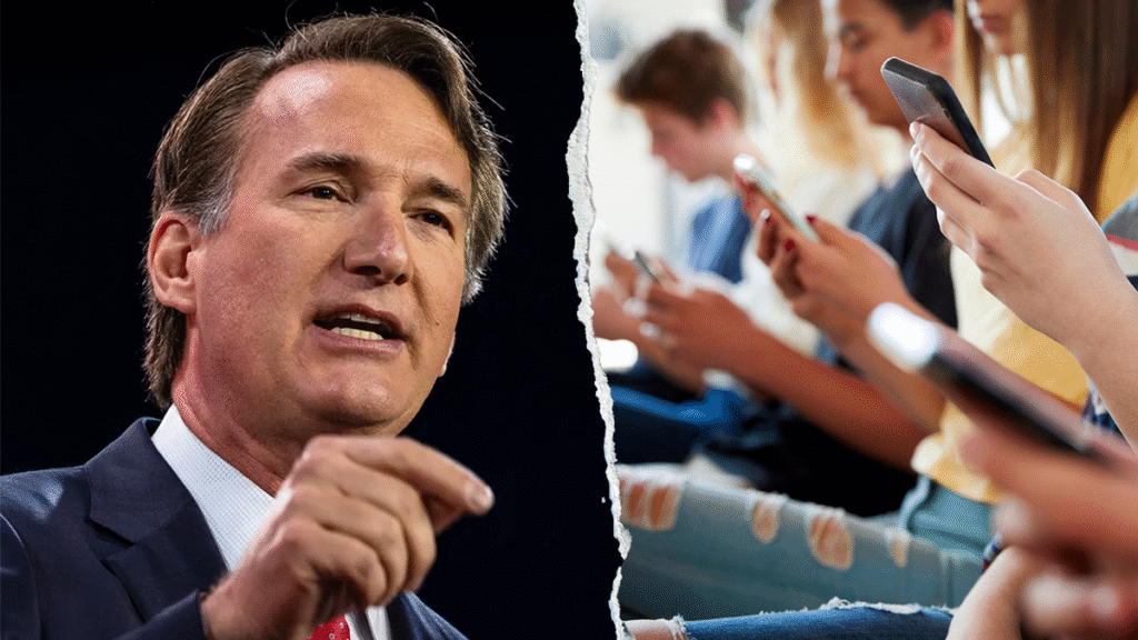 Youngkin signs Virginia's law that limits the use of cellphone “bell tower in public schools