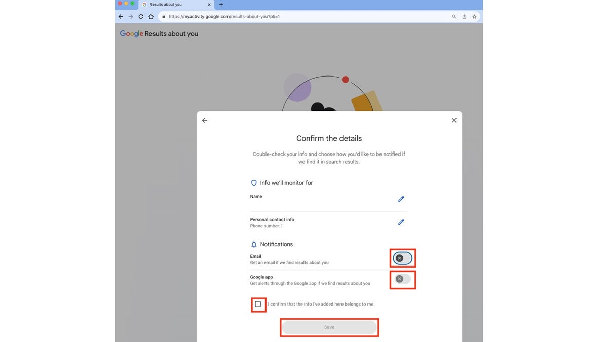 The new Google tool facilitates the removal of personal information