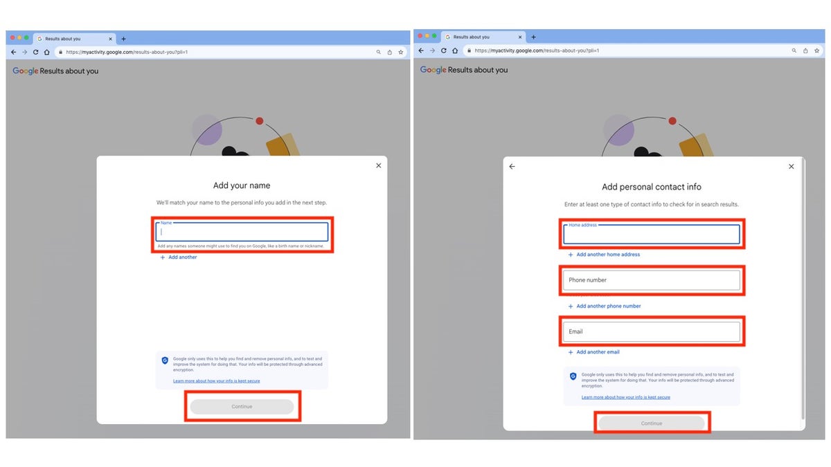 The new Google tool facilitates the removal of personal information