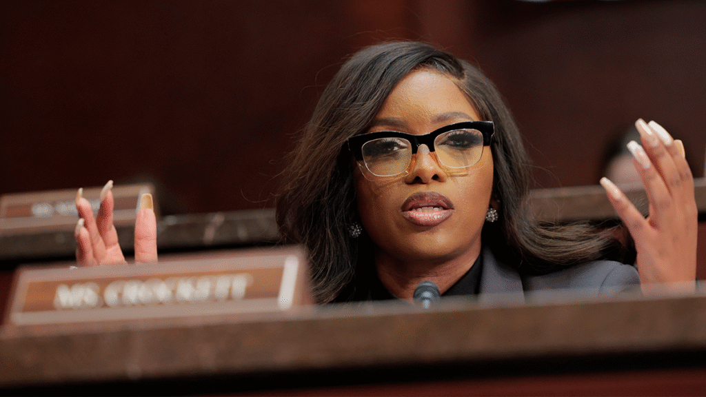 Jasmine Crockett agrees during the City Council that "Republicans want to die poor"