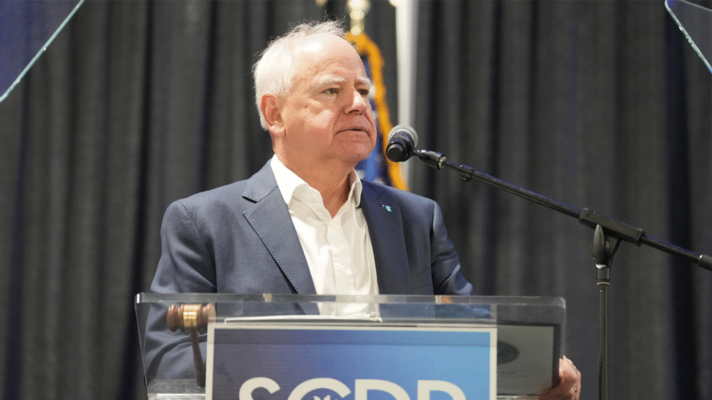 Walz urges Democrats to "be a little significant", "Bully the st" Out of Trump: "a challenging years"