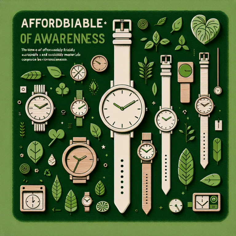 relógios ecológicos acessíveis: a hora da conscientização