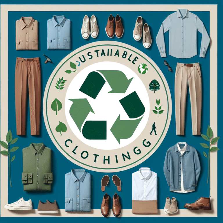 roupas sustentáveis para homens