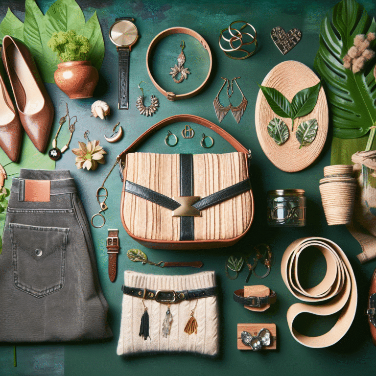 acessórios veganos para mulheres: estilo e sustentabilidade