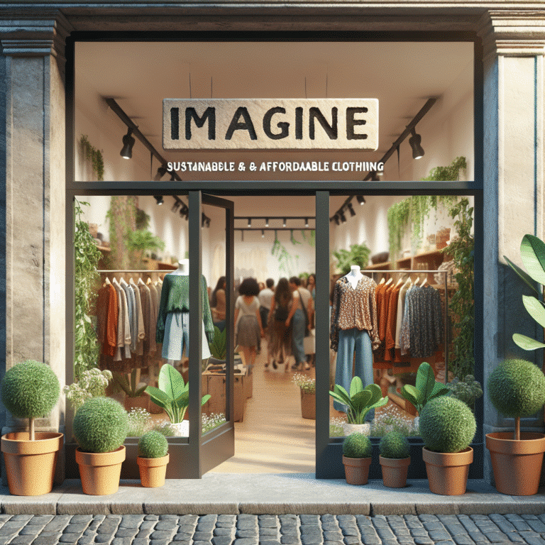 onde comprar roupas sustentáveis e baratas