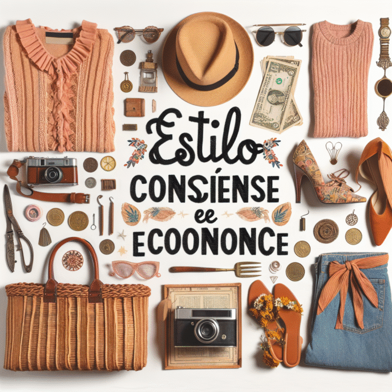 estilo consciente e econômico