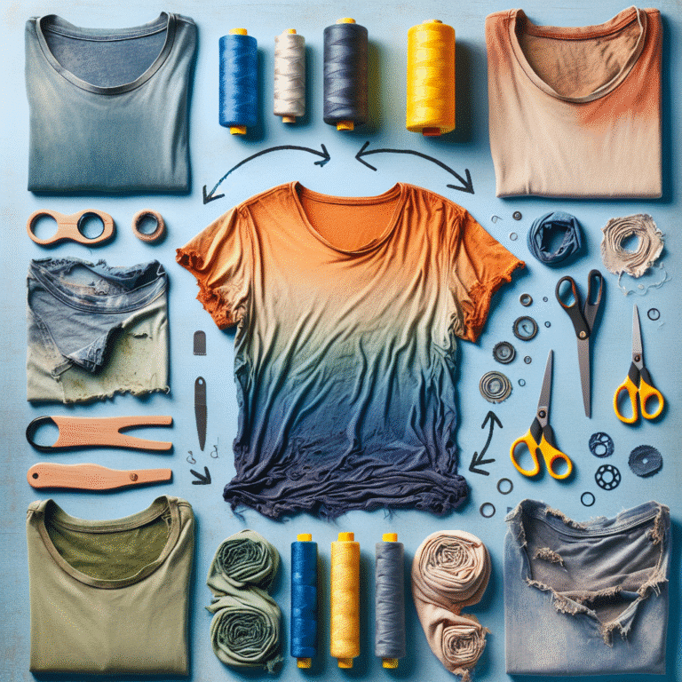 Transformar Camisetas Velhas em Novas: Passo a Passo Criativo