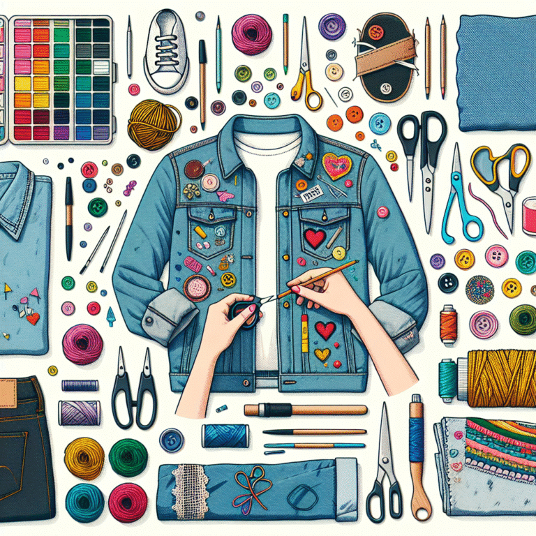 como customizar roupas antigas