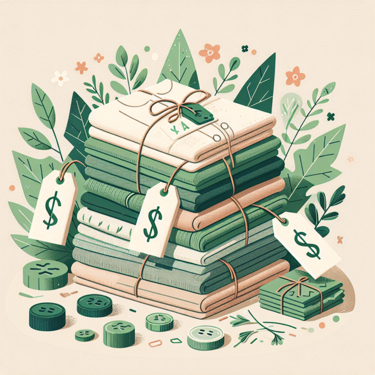 como escolher roupas sustentáveis sem ultrapassar o orçamento