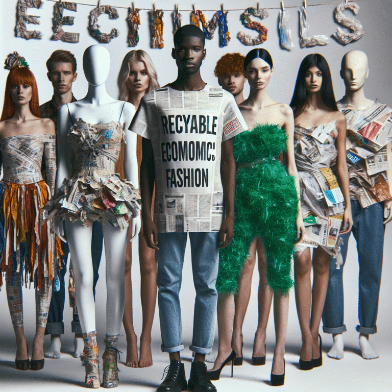 como montar looks reciclados e econômicos