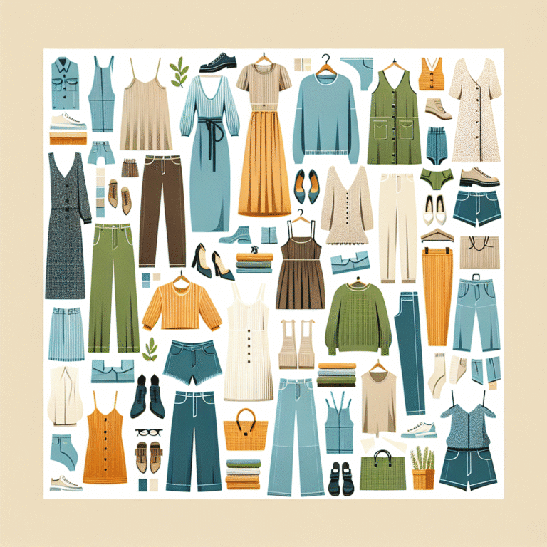 combinar roupas sustentáveis e baratas