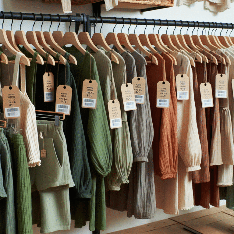 roupas de algodão orgânico com preço em conta