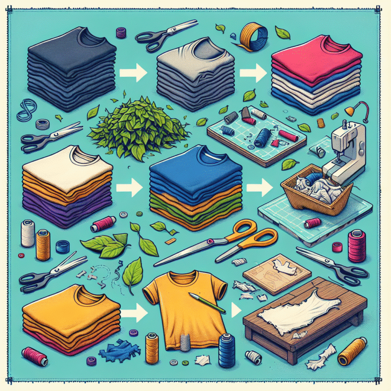 transformar camisetas velhas em novas