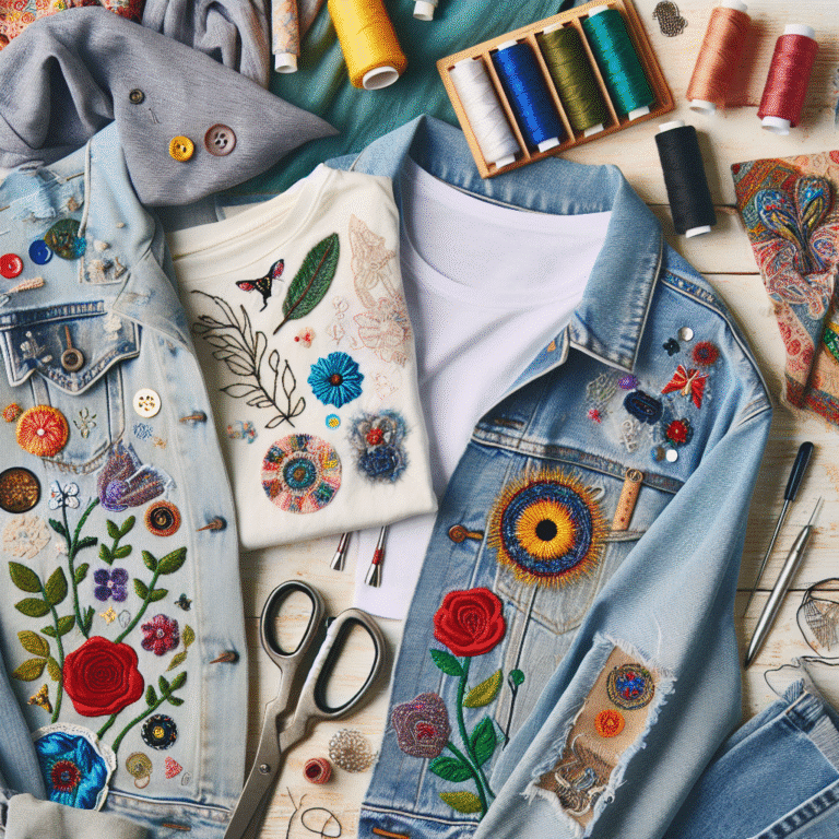 Como Customizar Roupas Antigas: Dicas e Inspirações