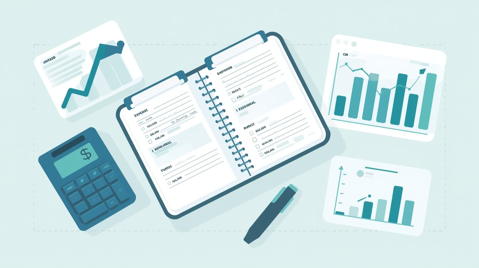 Pessoa organizando dívidas e finanças pessoais em 2026 com planejamento financeiro