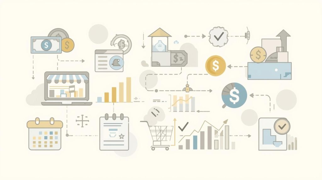 Planejamento de múltiplas fontes de renda para estabilidade financeira