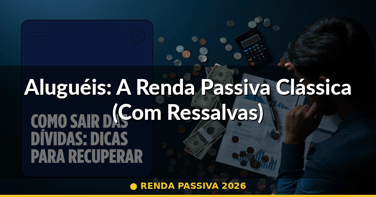 Aluguéis: A Renda Passiva Clássica (Com Ressalvas) — renda passiva 2026