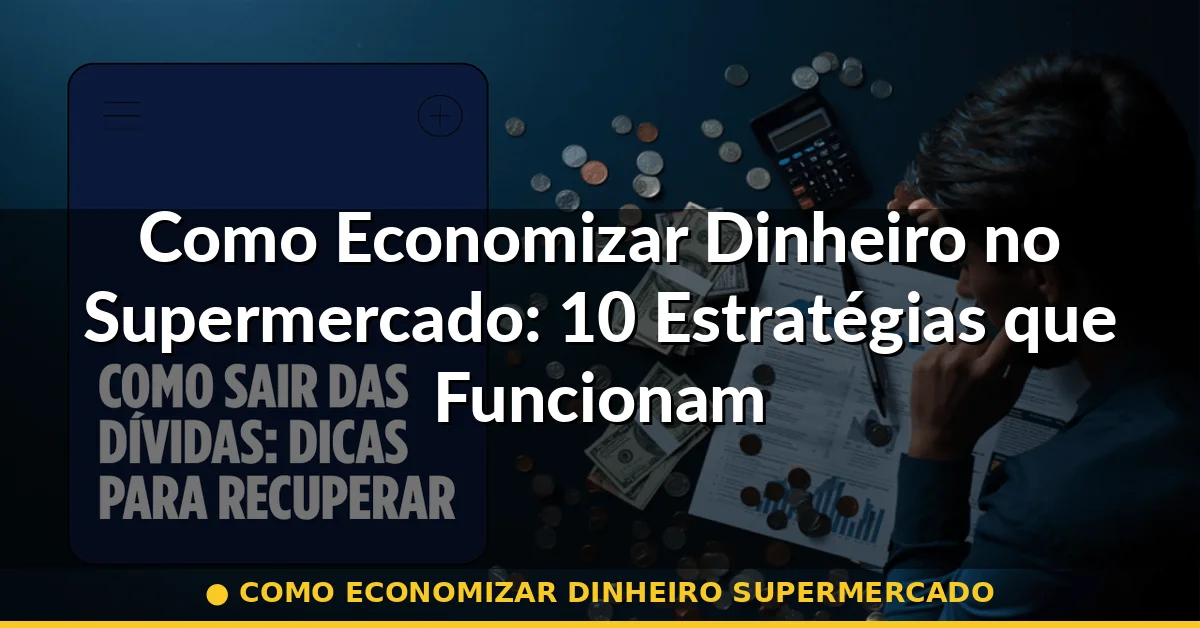 como economizar dinheiro supermercado — Guia completo 2026