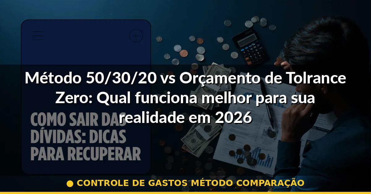 controle de gastos método comparação — Guia completo 2026