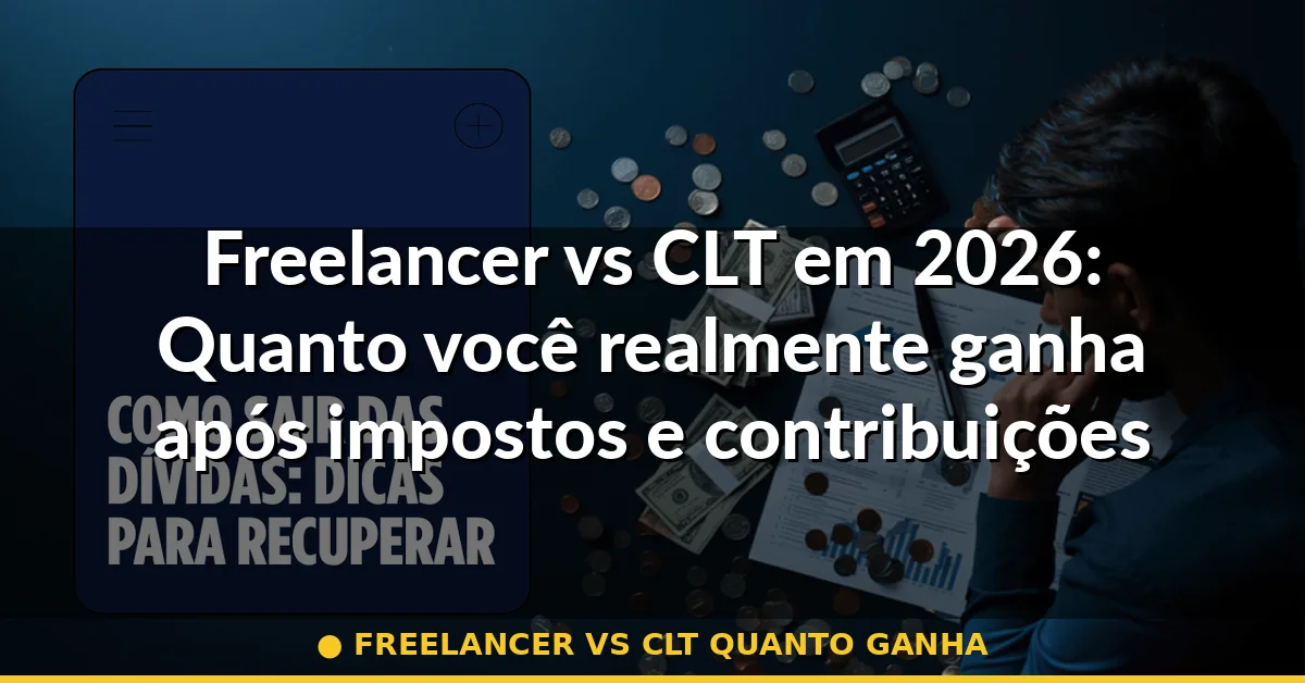 freelancer vs clt quanto ganha — Guia completo 2026