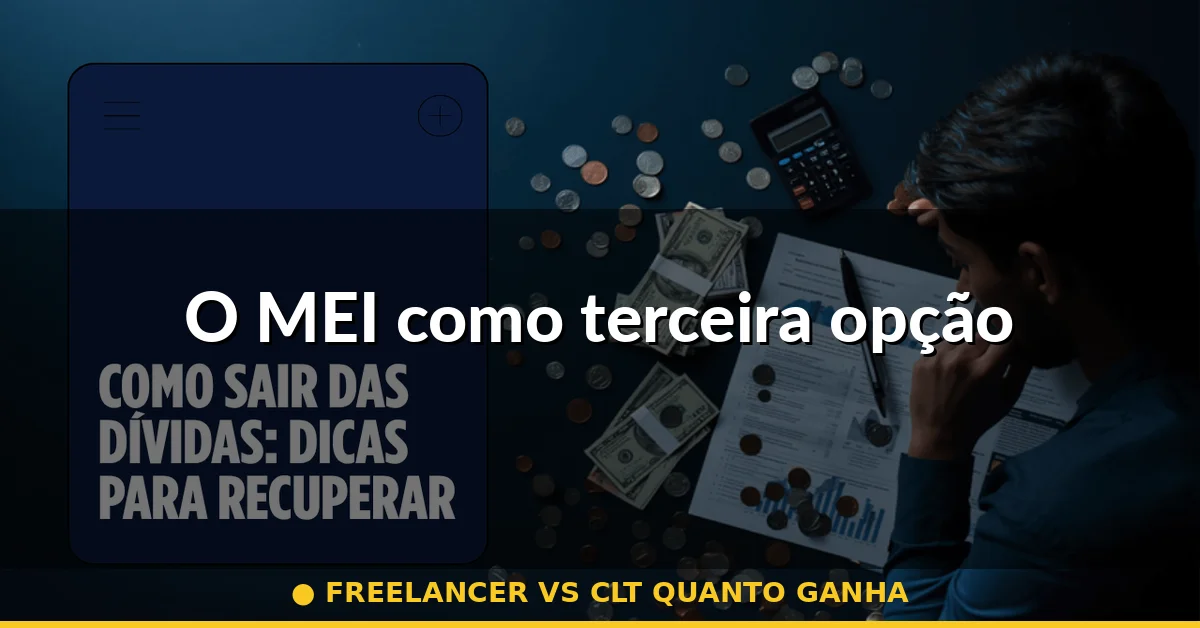 O MEI como terceira opção — freelancer vs clt quanto ganha