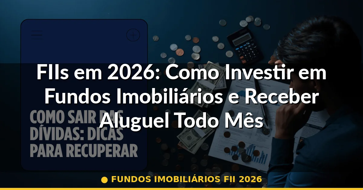 fundos imobiliários FII 2026 — Guia completo 2026