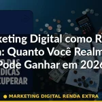 marketing digital renda extra — Guia completo 2026