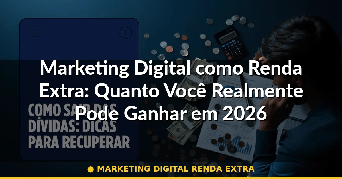 marketing digital renda extra — Guia completo 2026