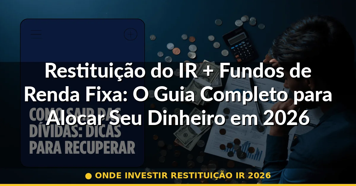 onde investir restituição ir 2026 — Guia completo 2026
