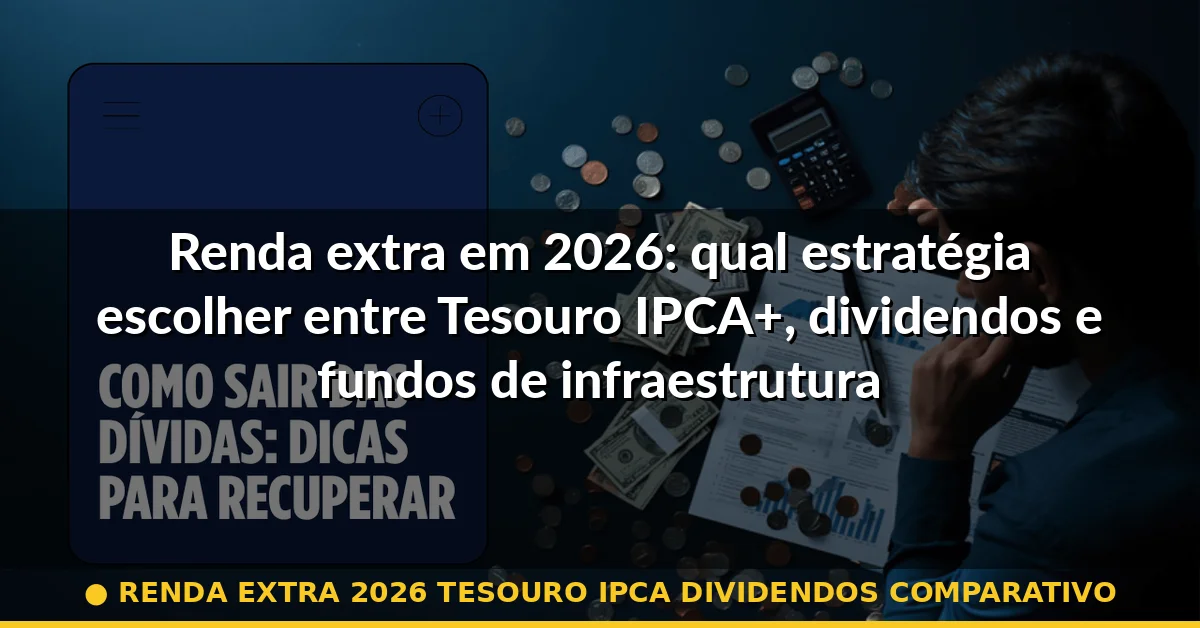 renda extra 2026 tesouro ipca dividendos comparativo — Guia completo 2026