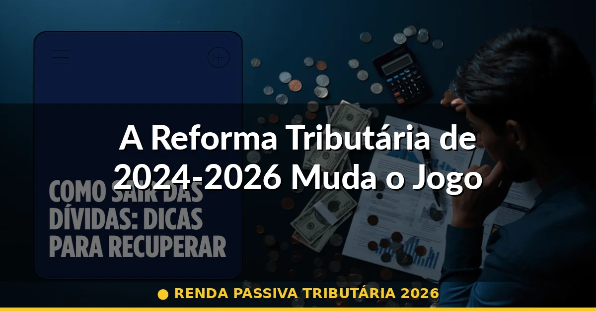 A Reforma Tributária de 2024-2026 Muda o Jogo — renda passiva tributária 2026