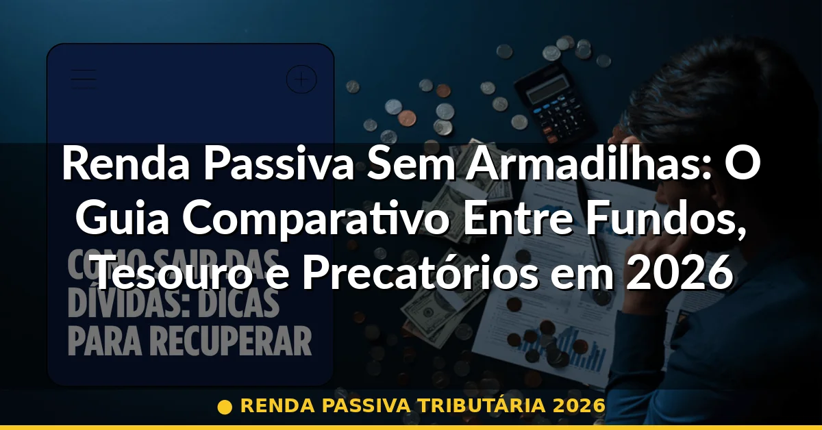 renda passiva tributária 2026 — Guia completo 2026