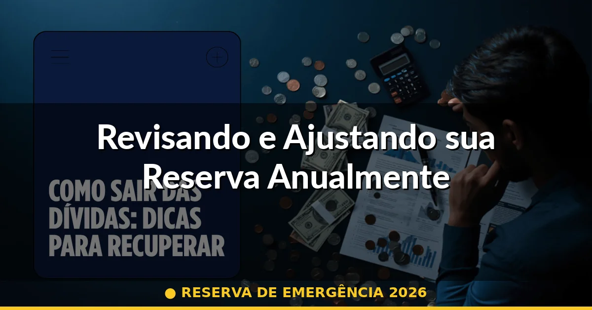 Revisando e Ajustando sua Reserva Anualmente — reserva de emergência 2026