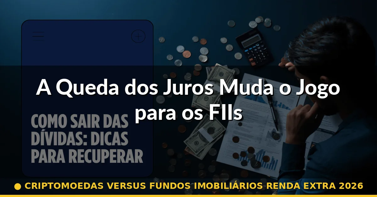 A Queda dos Juros Muda o Jogo para os FIIs — criptomoedas versus fundos imobiliários renda extra 2026
