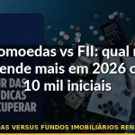 criptomoedas versus fundos imobiliários renda extra 2026 — Guia completo 2026