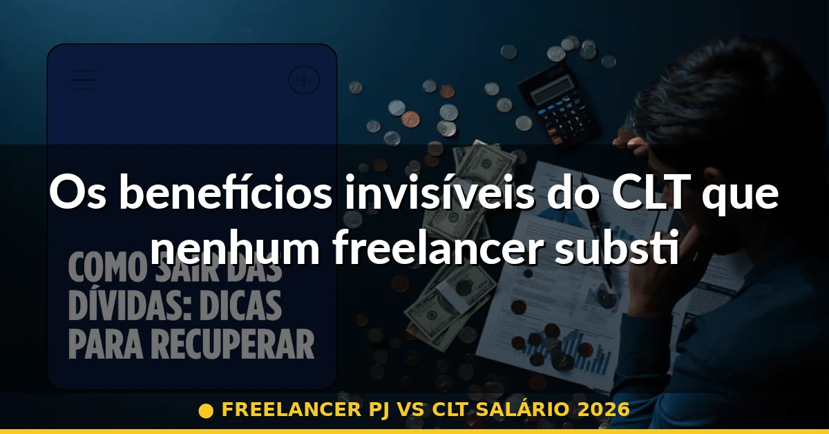 Os benefícios invisíveis do CLT que nenhum freelancer substitui completamente — freelancer pj vs clt salário 2026