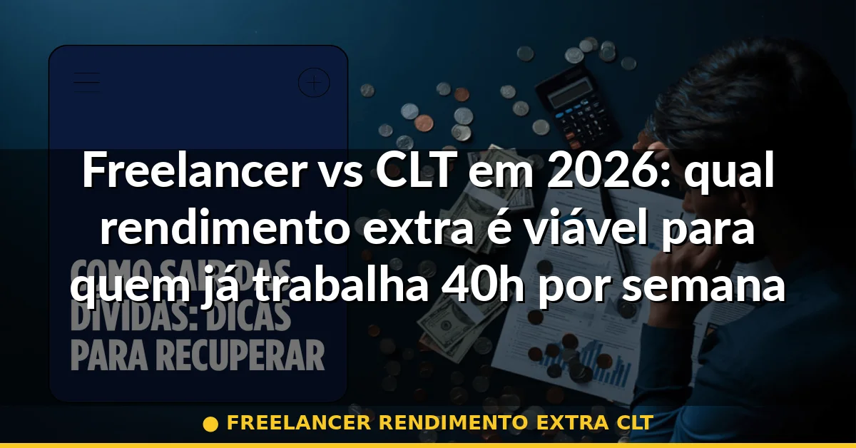 freelancer rendimento extra clt — Guia completo 2026