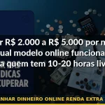 ganhar dinheiro online renda extra 2026 — Guia completo 2026