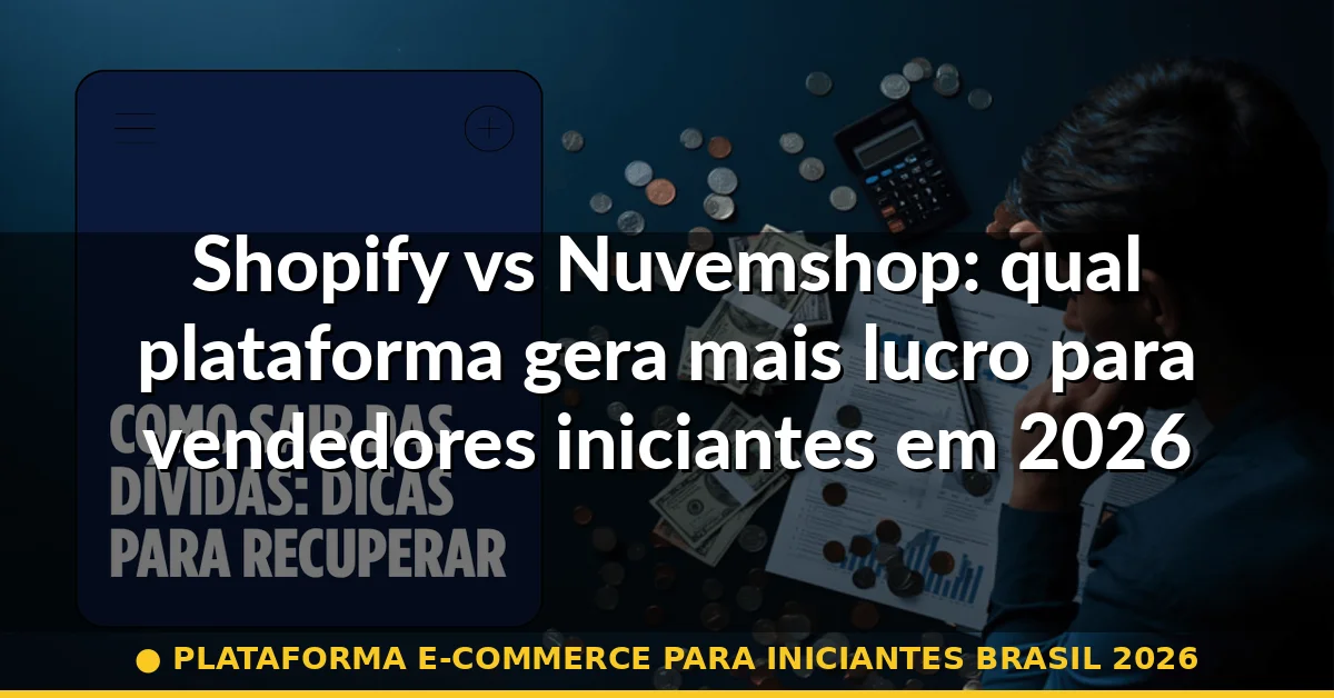 plataforma e-commerce para iniciantes brasil 2026 — Guia completo 2026