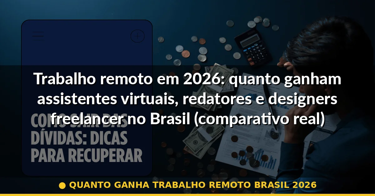 quanto ganha trabalho remoto brasil 2026 — Guia completo 2026