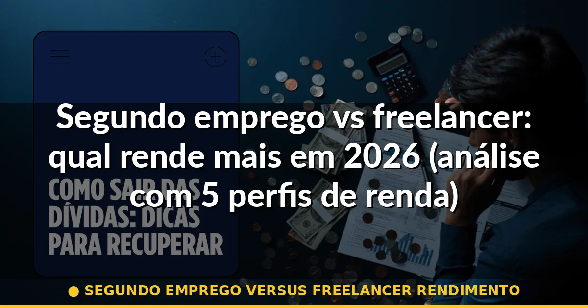 segundo emprego versus freelancer rendimento — Guia completo 2026