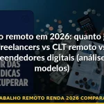 trabalho remoto renda 2026 comparação — Guia completo 2026