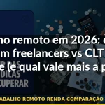 trabalho remoto renda comparação 2026 — Guia completo 2026