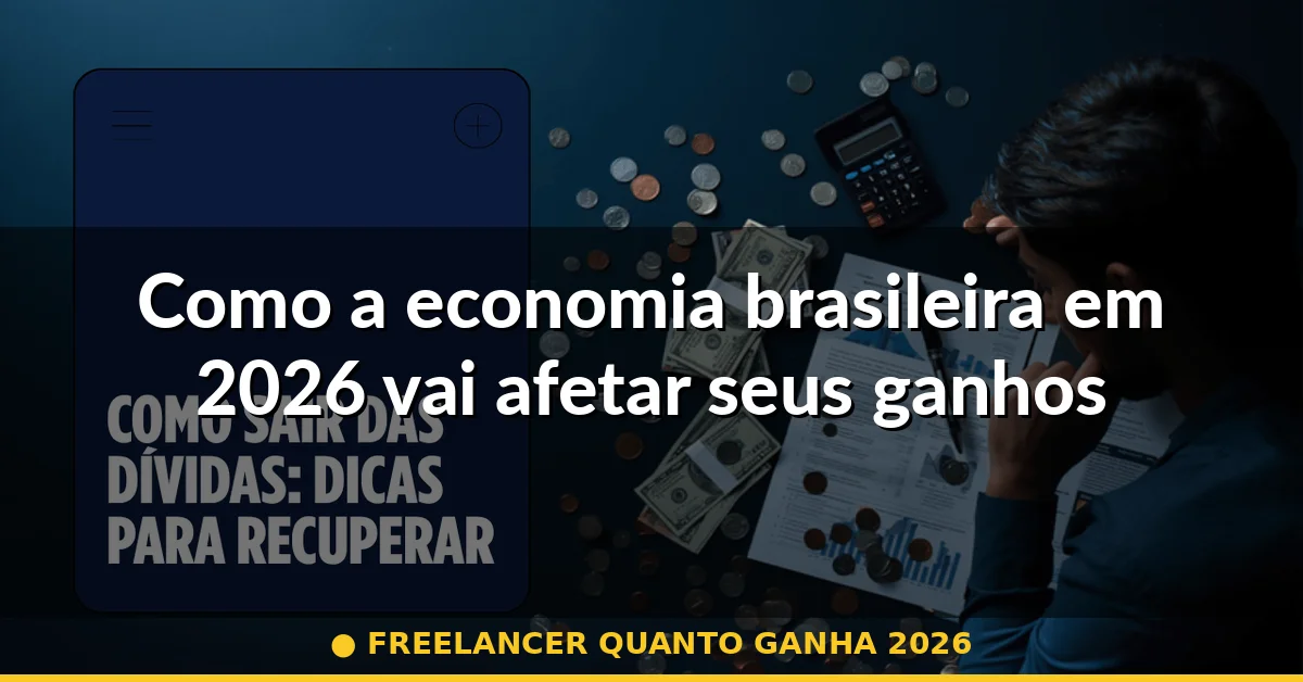 Como a economia brasileira em 2026 vai afetar seus ganhos — freelancer quanto ganha 2026