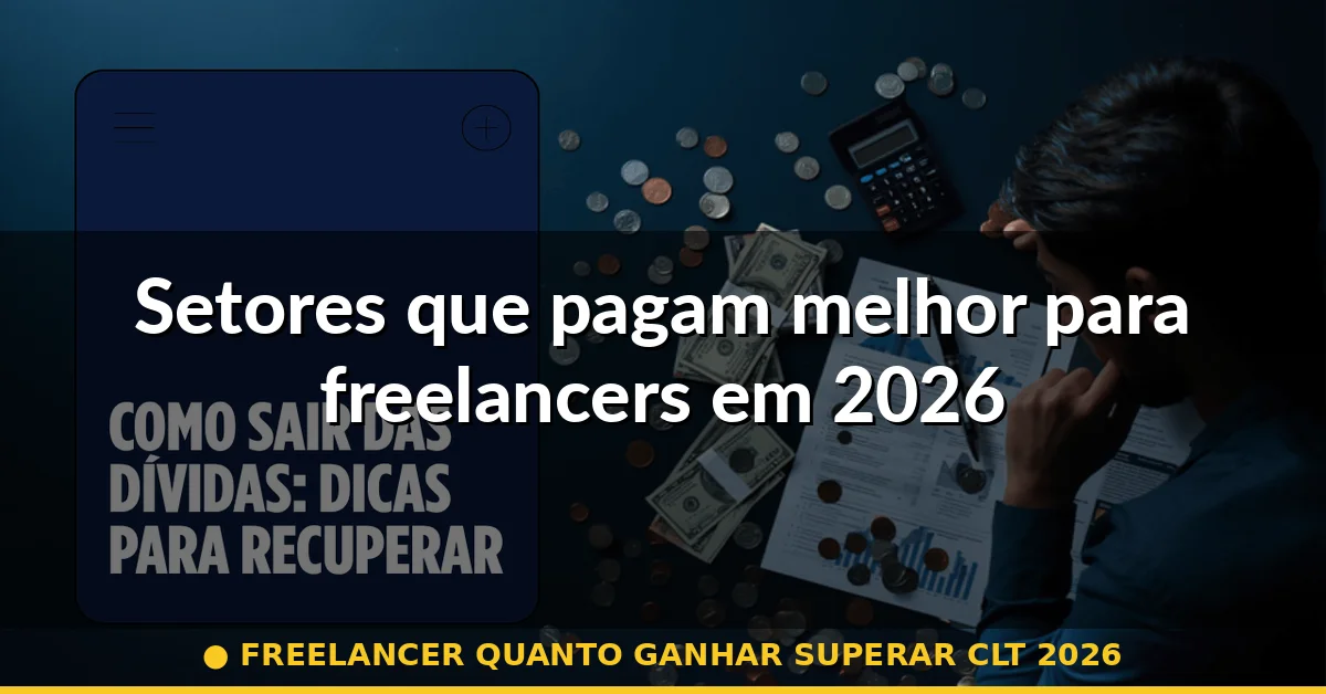 Setores que pagam melhor para freelancers em 2026 — freelancer quanto ganhar superar clt 2026